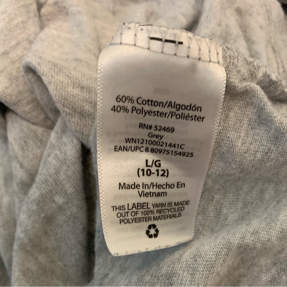 Wonder Nation Blue Gray Short Sleeve Shirt Size L (10/12) - Picture 5 of 5